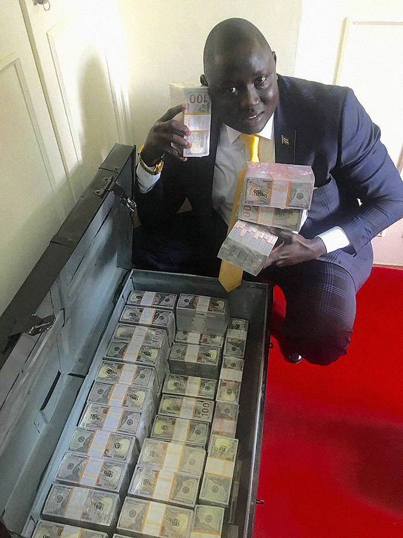 Lual Lawrence Malong Yor, the South Sudanese businessman found guilty of conducting a million-dollar ‘gold scam’ by a Ugandan anti-corruption court in July 2021.
