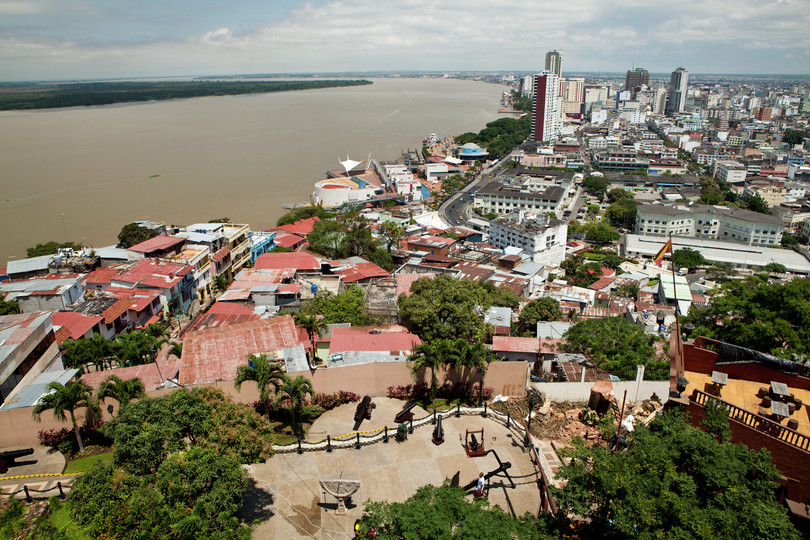 The port of Guayaquil in Ecuador is the epicentre of drug-related violence.

