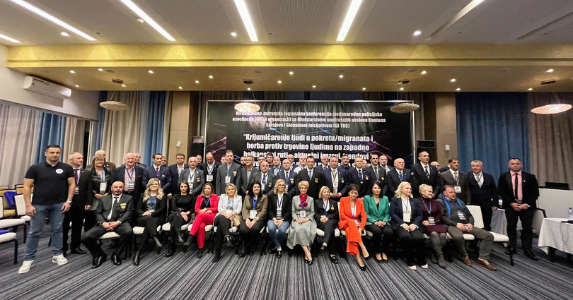 Delegati sedme međunarodne konferencije „Balkan Adriatic”, održane u Sarajevu novembra 2022. godine.
