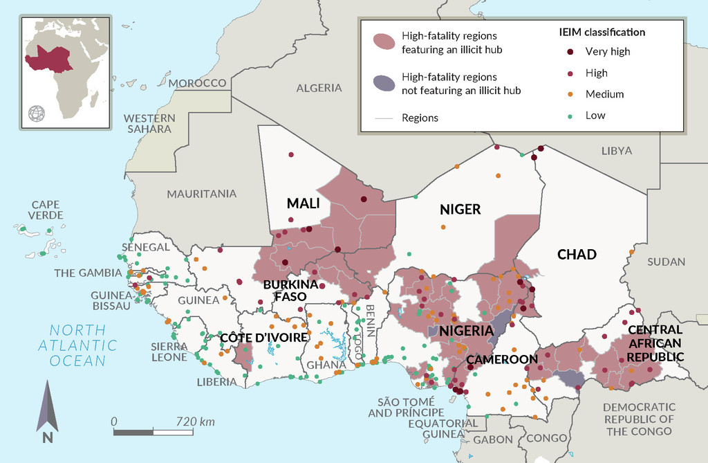 The number of civilian casualties is growing in West Africa as conflict ...